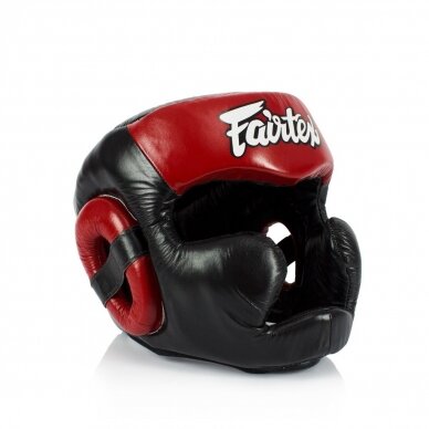 "Fairtex" šalmas - HG13 - Black/Red