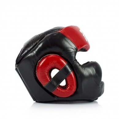 "Fairtex" šalmas - HG13 - Black/Red 3