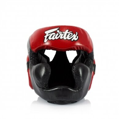 "Fairtex" šalmas - HG13 - Black/Red 1