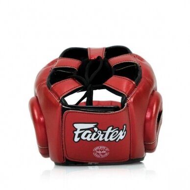 "Fairtex" šalmas - HG17 - Red 3