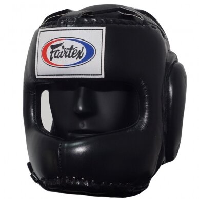 "Fairtex" šalmas - HG4 - Black 1