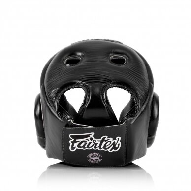 "Fairtex" šalmas varžyboms - HG6 - Black 3