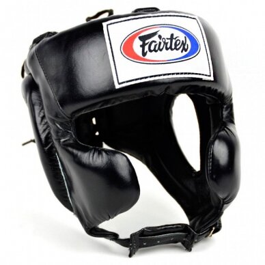 "Fairtex" šalmas varžyboms - HG8 - Black