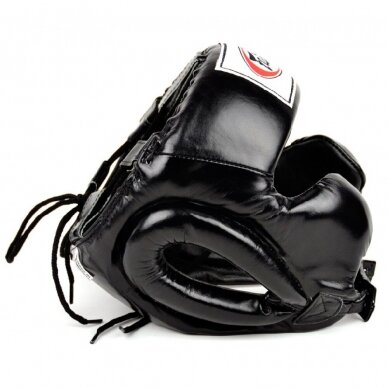 "Fairtex" šalmas varžyboms - HG8 - Black 1