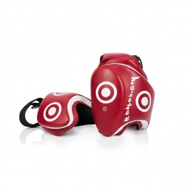 "Fairtex" trenerio kojų apsaugos TP3 - Red 2