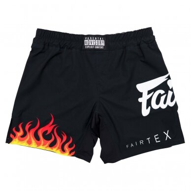 "Fairtex" universalūs šortai kovoms Burn - Black