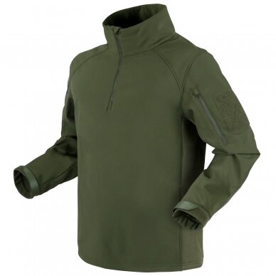 "Condor" Džemperis - PATROL 1/4 ZIP SOFT SHELL - Olive Drab (101185-001)