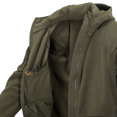 "Helikon" Flisinis džemperis - CUMULUS® JACKET - HEAVY FLEECE - Olive Green (BL-CMB-HF-02) 12