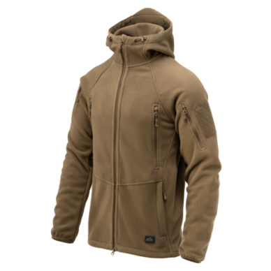 "Helikon" Flisinis džemperis - Patriot Jacket Mk 2 - Hybrid Fleece - Coyote (BL-PJ2-FH-11)