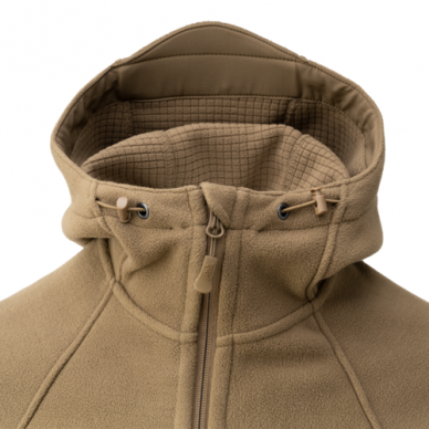 "Helikon" Flisinis džemperis - Patriot Jacket Mk 2 - Hybrid Fleece - Olive Green (BL-PJ2-FH-02) 5