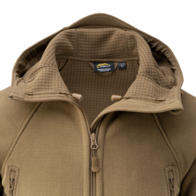 "Helikon" Flisinis džemperis - Patriot Jacket Mk 2 - Hybrid Fleece - Olive Green (BL-PJ2-FH-02) 7