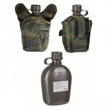 "MIL-TEC" Gertuvė - US 1LTR - Woodland (14505020) 1