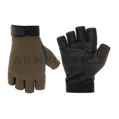 "Invader Gear" Pirštinės - Half Finger Shooting Gloves - OD (2187)