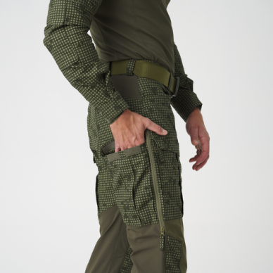 "Helikon" Taktinės kelnės - MCDU Pants - US Woodland/Olive Green (SP-MCD-SP-0302A) 10
