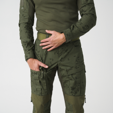 "Helikon" Taktinės kelnės - MCDU Pants - US Woodland/Olive Green (SP-MCD-SP-0302A) 13