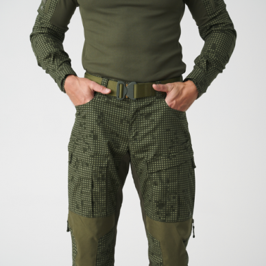 "Helikon" Taktinės kelnės - MCDU Pants - US Woodland/Olive Green (SP-MCD-SP-0302A) 14