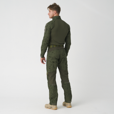 "Helikon" Taktinės kelnės - MCDU Pants - US Woodland/Olive Green (SP-MCD-SP-0302A) 3