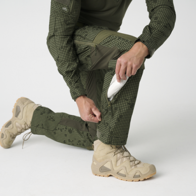 "Helikon" Taktinės kelnės - MCDU Pants - US Woodland/Olive Green (SP-MCD-SP-0302A) 9