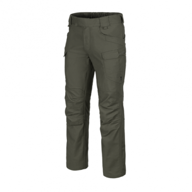 "Helikon" Taktinės kelnės - Urban Tactical Pants - PolyCotton Canvas - Taiga Green (SP-UTL-PC-09)