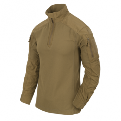 "Helikon" taktiniai marškinėliai - MCDU Combat Shirt - NyCo Ripstop - Coyote (BL-MCD-NR-11)