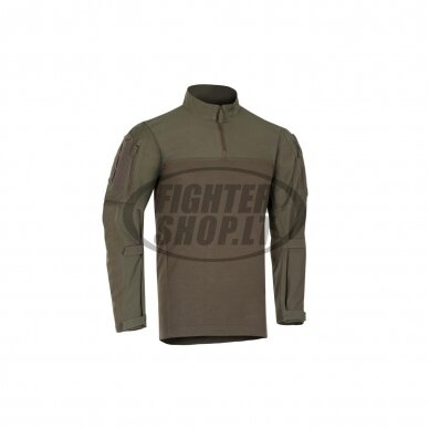 "ClawGear" taktiniai marškinėliai - Raider Combat Shirt MK V - Stonegrey Olive (42903)
