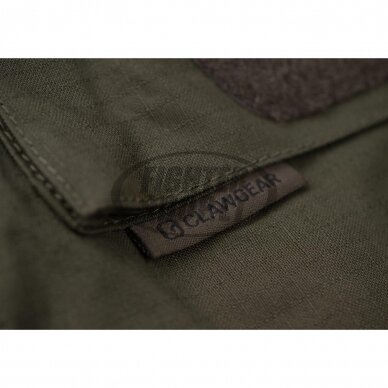 "ClawGear" taktiniai marškinėliai - Raider Combat Shirt MK V - Stonegrey Olive (42903) 6