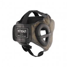 "Hitman" odinis šalmas Elite Evo  - Black/Gold