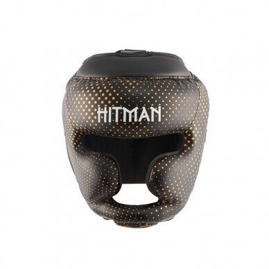 "Hitman" šalmas Elite - Black/Gold