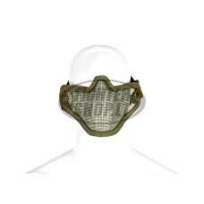 "Invader Gear" Apsauginė kaukė - Steel Half Face Mask - OD (8618)