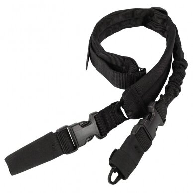 "Condor" Vieno/Dviejų taškų diržas - SWIFTLINK PADDED BUNGEE SLING - Black (211181-002)