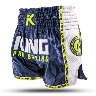 "King" K1 / Thai šortai - Neon 2 - blue white