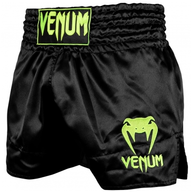 "Venum" K1 / Thai šortai Classic - Black/Yellow