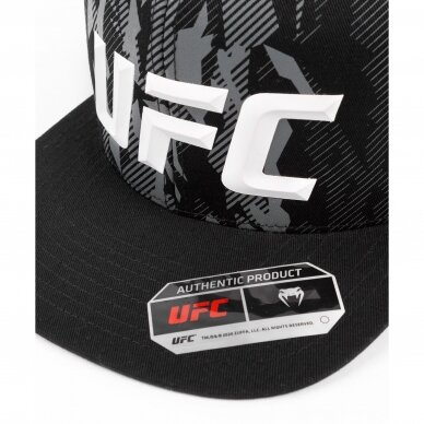 "Venum" kepurė UFC Authentic Fight Night Unisex - Black/Grey 3