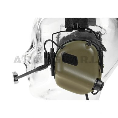 "Earmor" klausos apsauga/ausinės - M32 Tactical Communication Hearing Protector - Foliage Green (25263) 4