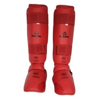 "Hayashi" kojų apsaugos WKF approved - Red