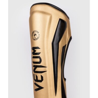 "Venum" kojų apsaugos Elite - Gold/Black 4