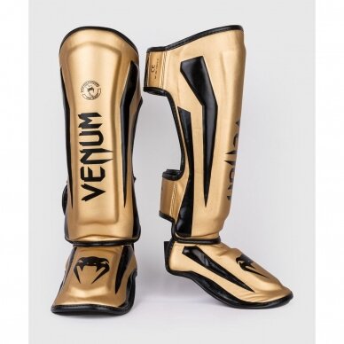 "Venum" kojų apsaugos Elite - Gold/Black