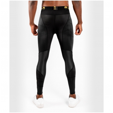 "Venum" kompresinės kelnės G-fit - Black/Gold 2