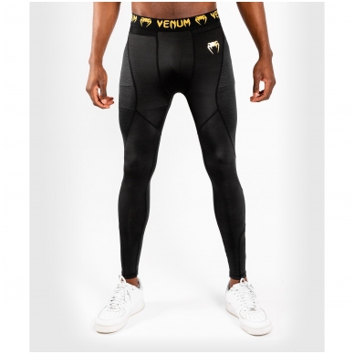 "Venum" kompresinės kelnės G-fit - Black/Gold