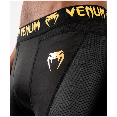 "Venum" kompresinės kelnės G-fit - Black/Gold 6