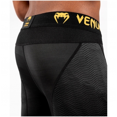 "Venum" kompresinės kelnės G-fit - Black/Gold 8