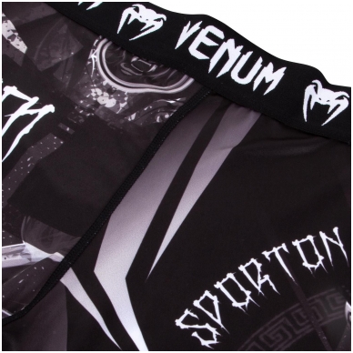 "Venum" kompresinės kelnės Gladiator 3.0 - Black/White 4