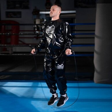 "Phantom" kostiumas svorio metimui Sauna Suit Nomax - Black 9