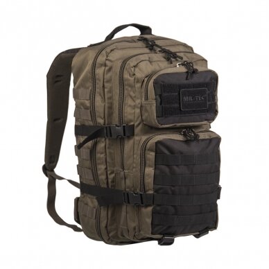 "MIL-TEC" kuprinė - US ASSAULT PACK LG RANGER GREEN/BLACK (14002301)