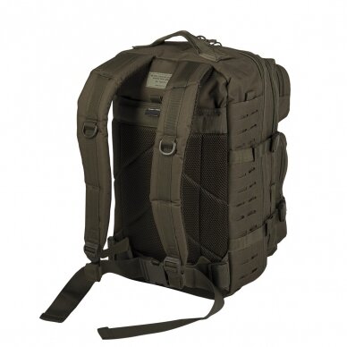 "MIL-TEC" kuprinė - US OD LASER CUT ASSAULT BACKPACK LG (14002701) 1