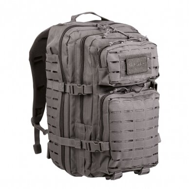 "MIL-TEC" kuprinė - URBAN GREY OD LASER CUT ASSAULT BACKPACK LG (14002708)