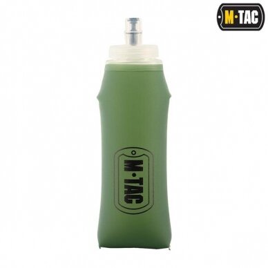 "M-Tac" Gertuvė Collapsible Water Bottle 600 ml - Olive (MTC-WB600) 1