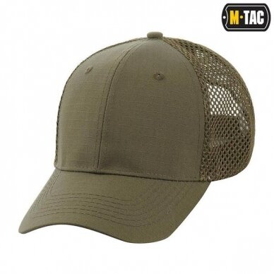 "M-Tac" Kepurė - Mesh Flex Ripstop Baseball Cap - Dark Olive (40569048) 1