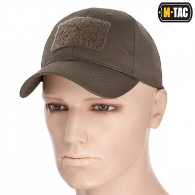 "M-Tac" Kepurė - Tactical Baseball Cap Flex Rip-Stop - Dark Olive (40534048) 2