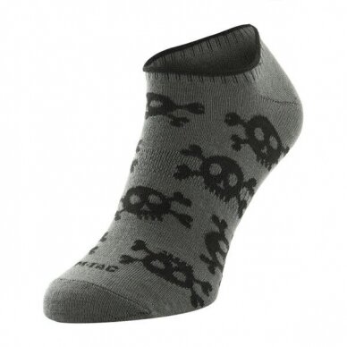 "M-Tac" Kojinės Lightweight Summer Pirate Skull - Olive (30907901)